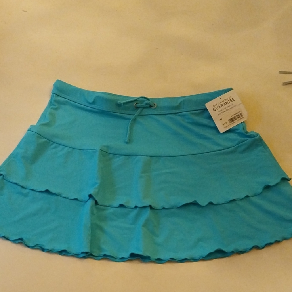 Athleta Turquoise Mini Skirt